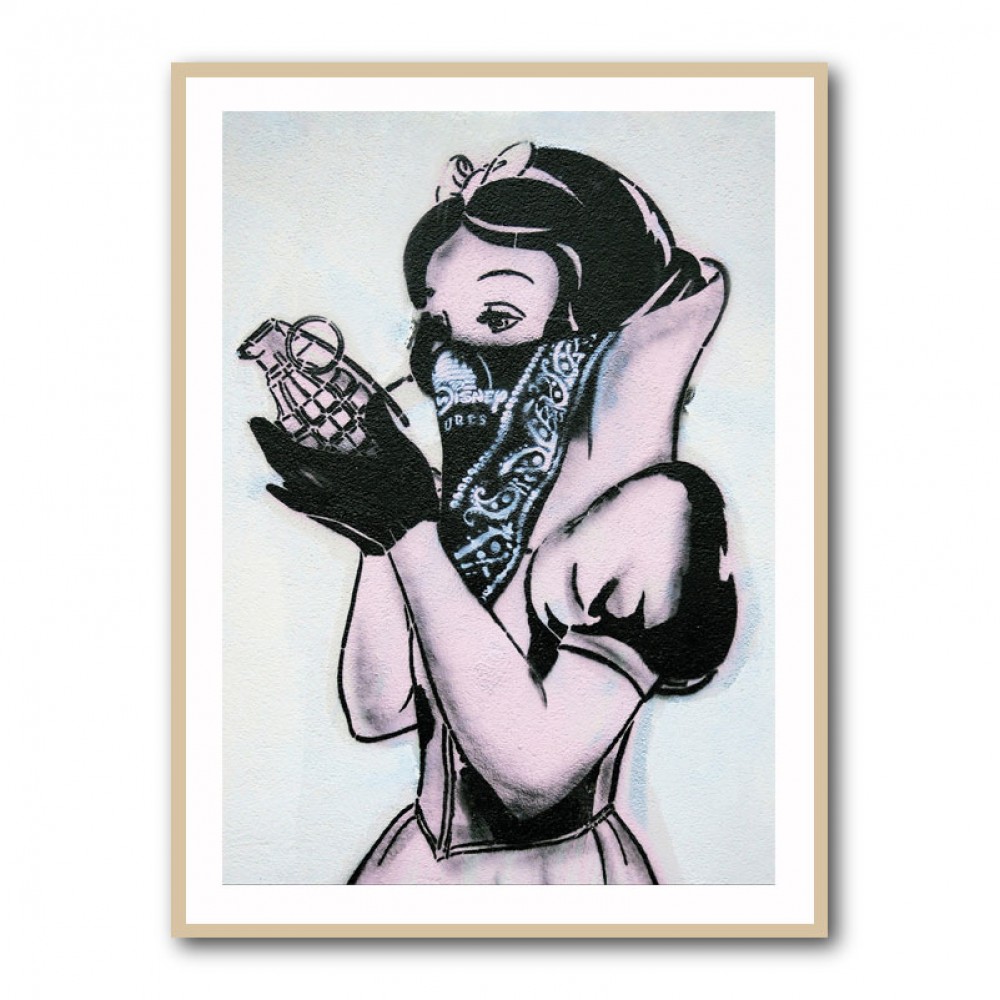 Banksy Snow White