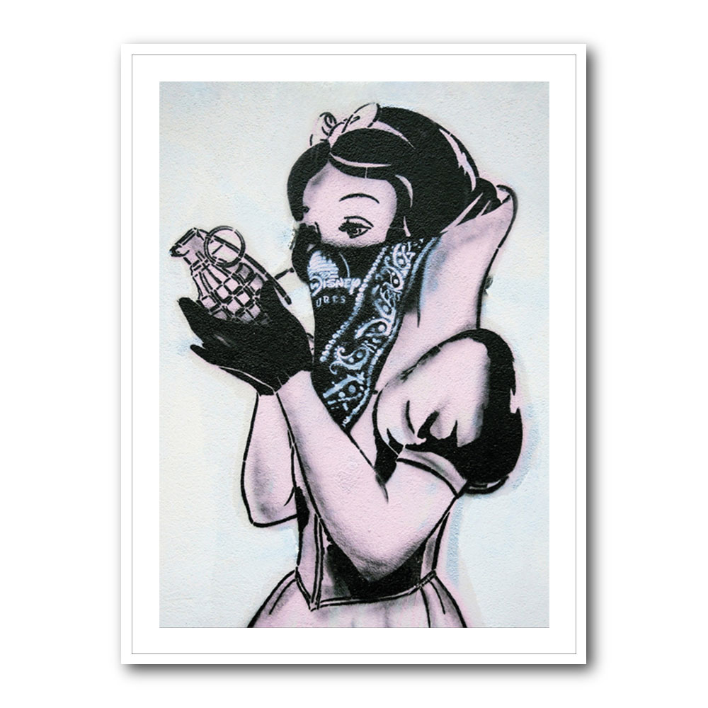 Banksy Snow White