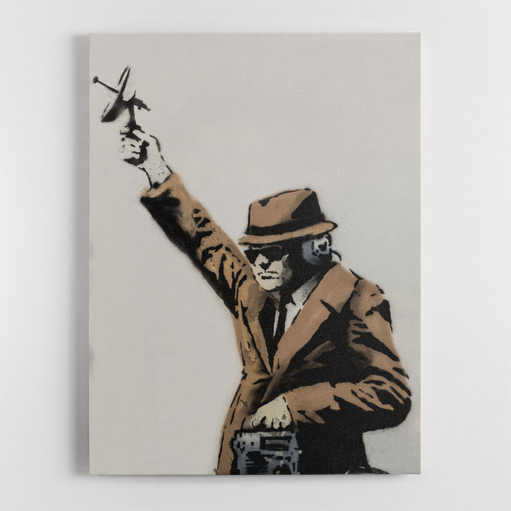 Banksy Government Agent 2