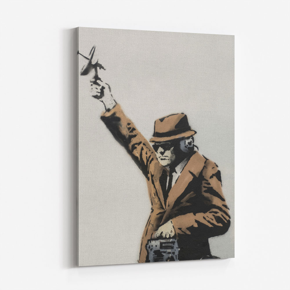 Banksy Government Agent 2