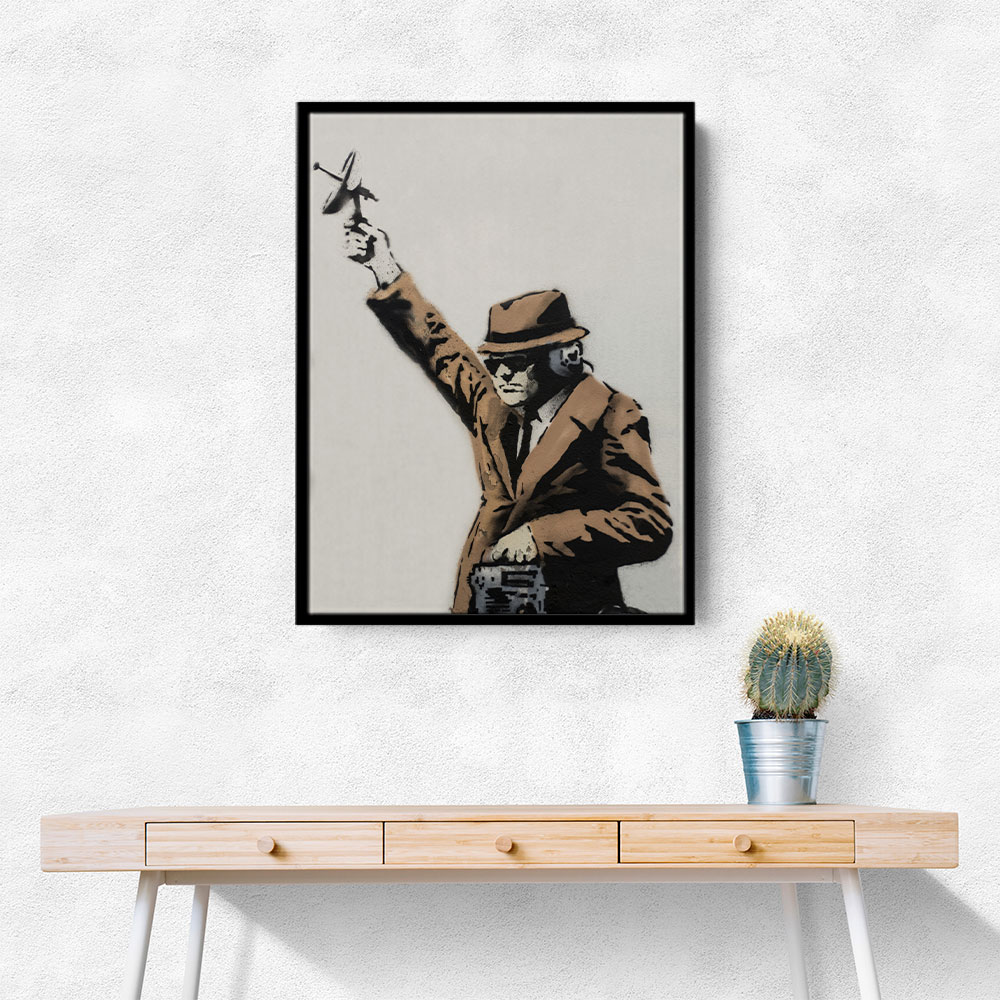 Banksy Government Agent 2