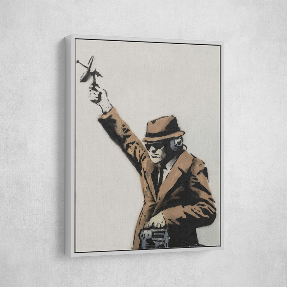 Banksy Government Agent 2