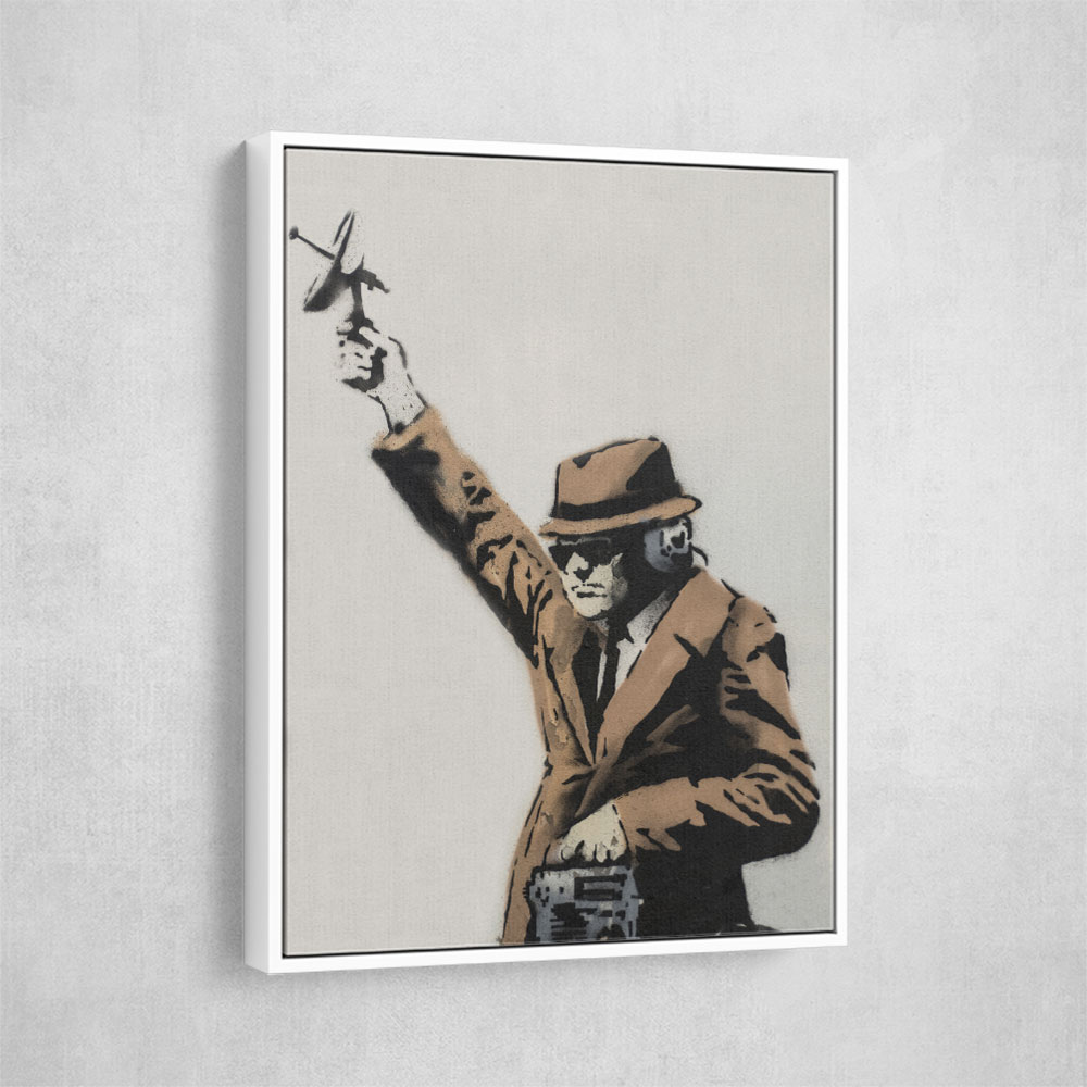 Banksy Government Agent 2