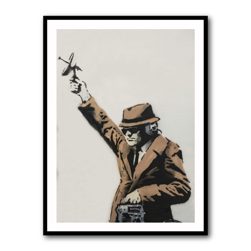 Banksy Government Agent 2