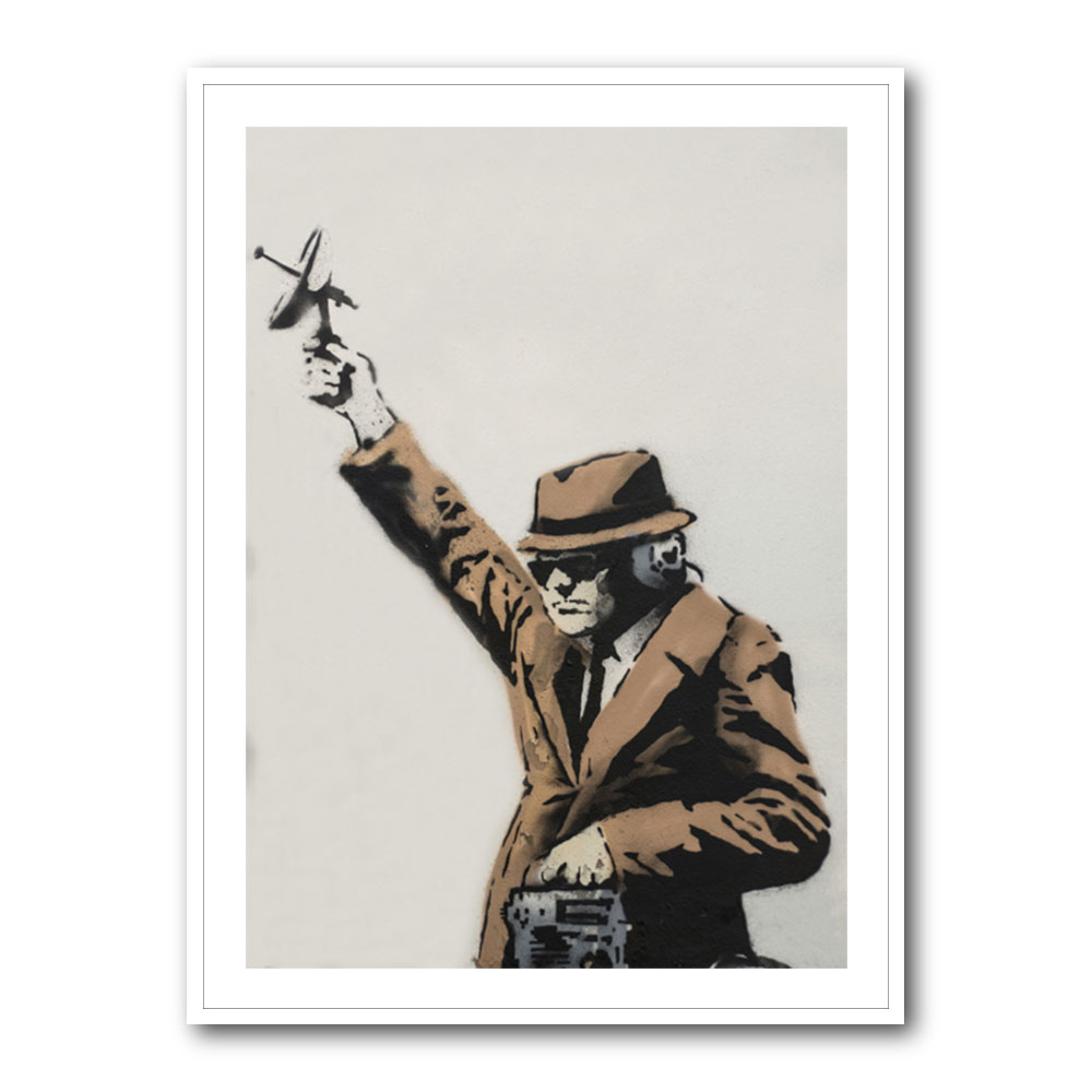 Banksy Government Agent 2