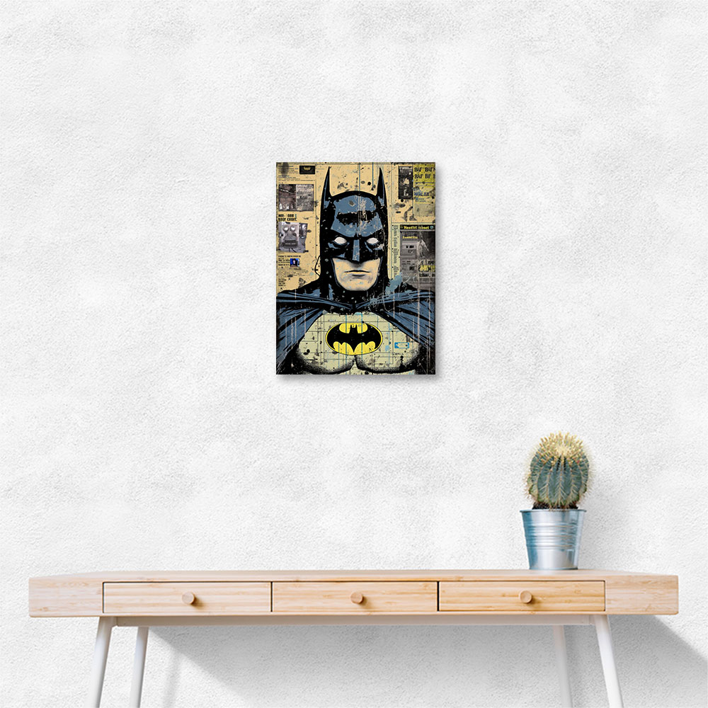 Batman Grunge Pop 2 Wall Art