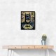 Batman Grunge Pop 2 Wall Art