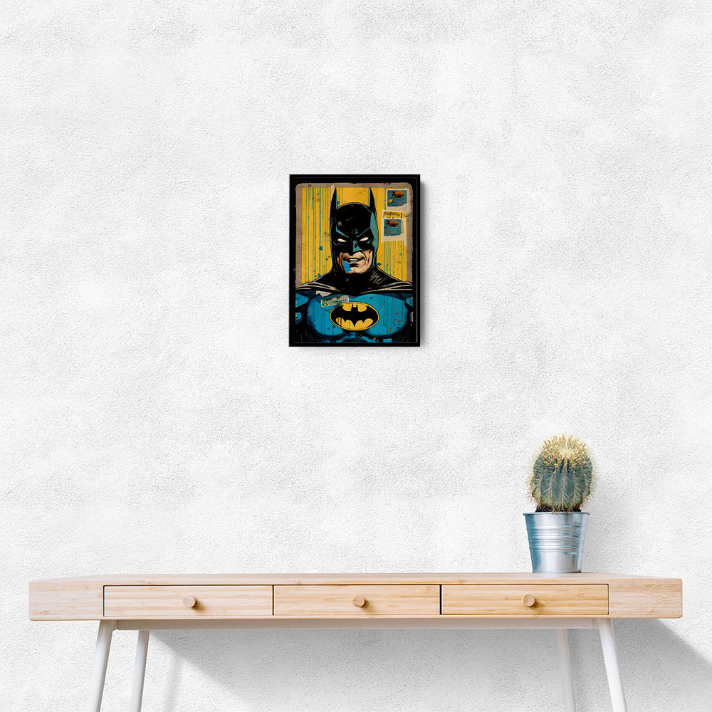 Batman Grunge Pop 3 Wall Art