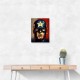 Captain America Grunge Pop 1 Wall Art