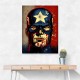 Captain America Grunge Pop 1 Wall Art