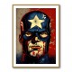 Captain America Grunge Pop 1 Wall Art