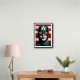 Captain America Grunge Pop 2 Wall Art