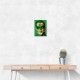 Green Lantern Grunge Pop Wall Art