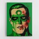 Green Lantern Grunge Pop Wall Art