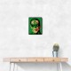 Green Lantern Grunge Pop Wall Art