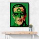 Green Lantern Grunge Pop Wall Art