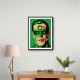 Green Lantern Grunge Pop Wall Art