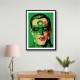 Green Lantern Grunge Pop Wall Art