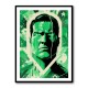 Green Lantern Grunge Pop 2 Wall Art