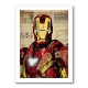 Ironman Grunge Pop Wall Art