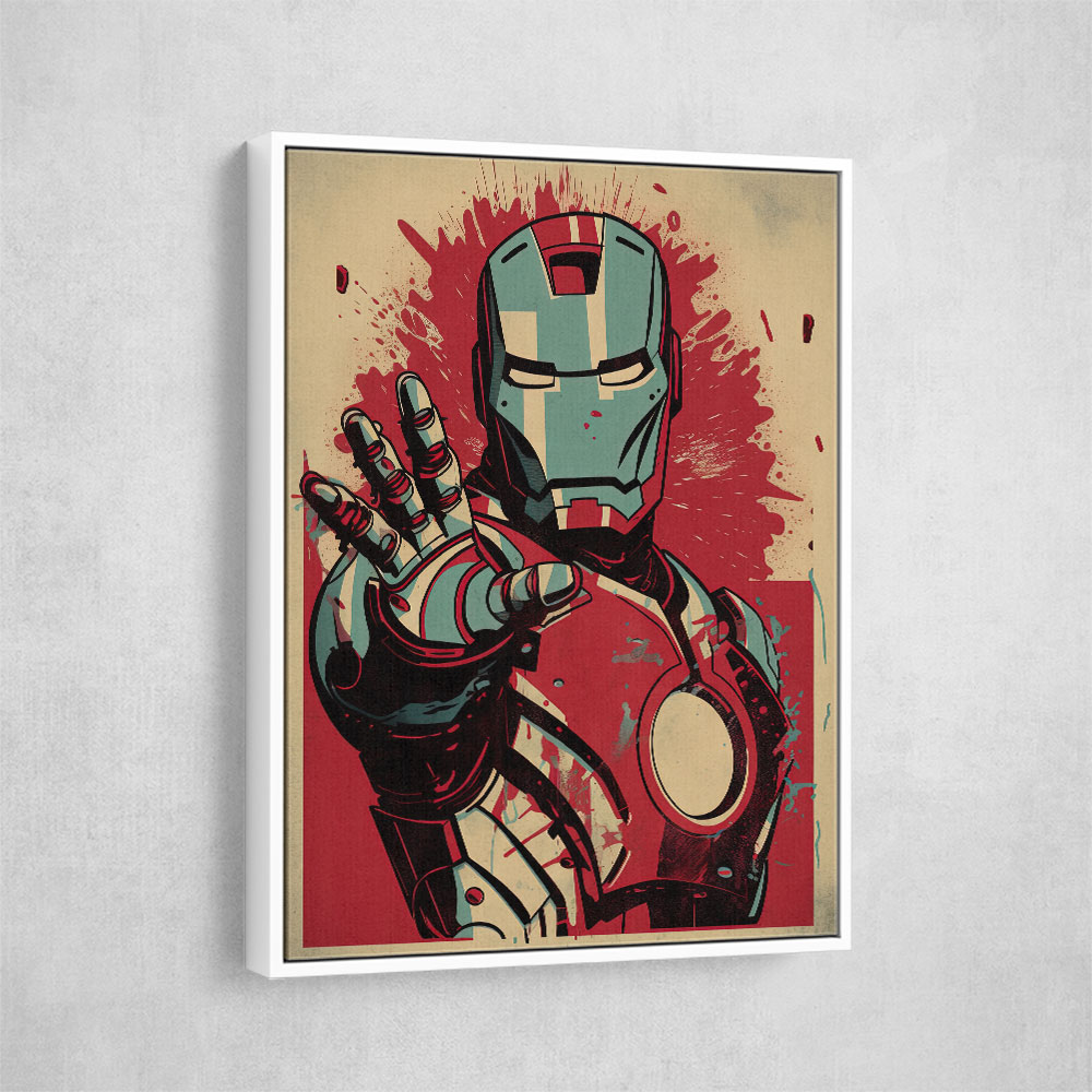 Ironman Grunge Pop 2 Wall Art Ironman Grunge Pop 2 Wall Art