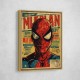 Spiderman Grunge Pop Wall Art