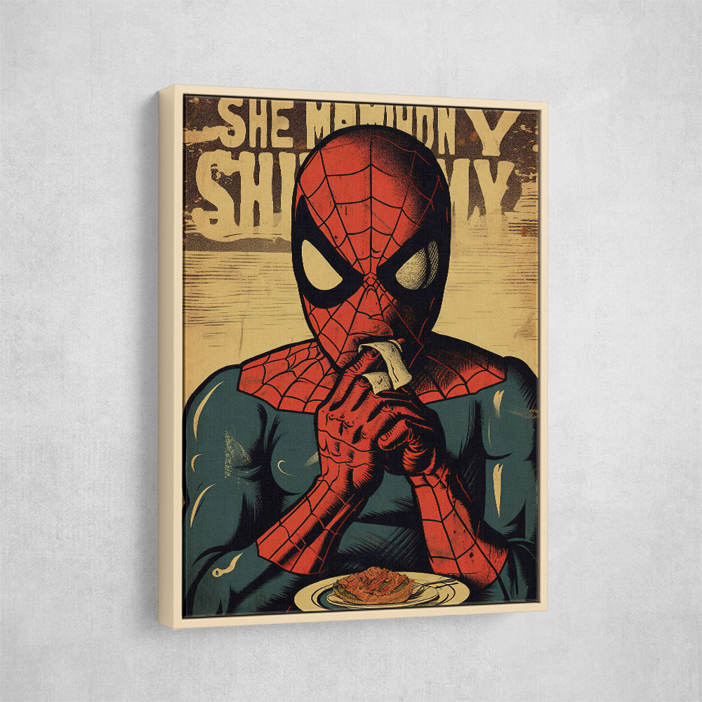 Spiderman Grunge Pop 2 Wall Art Spiderman Grunge Pop 2 Wall Art
