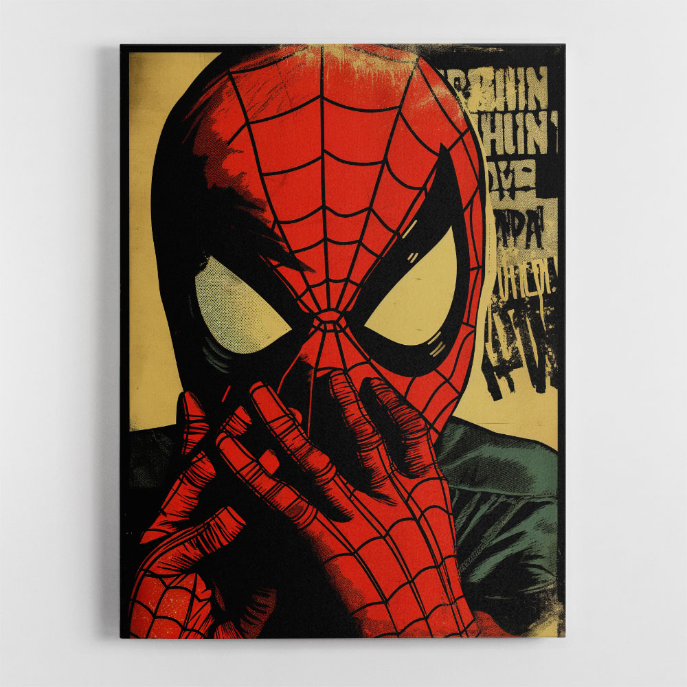 Spiderman Grunge Pop 2 Wall Art Spiderman Grunge Pop 2 Wall Art