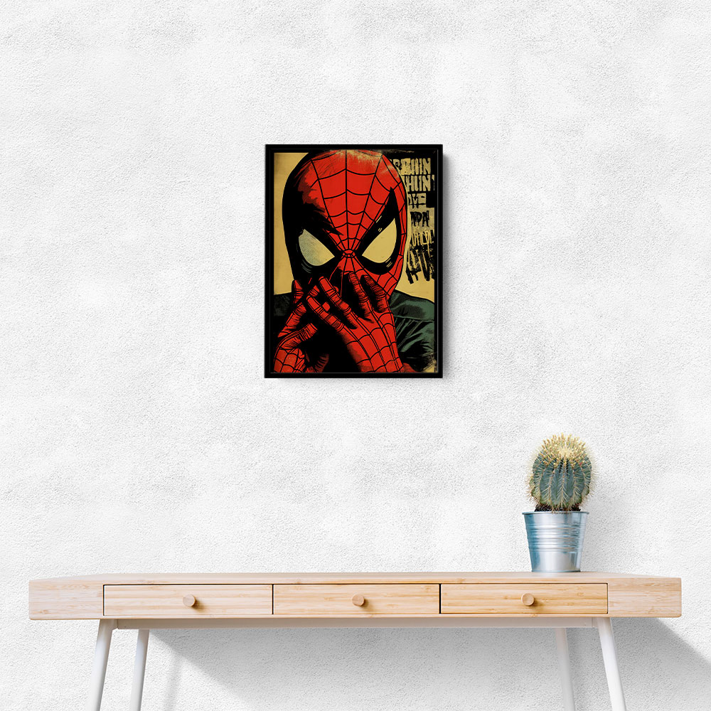 Spiderman Grunge Pop 2 Wall Art Spiderman Grunge Pop 2 Wall Art