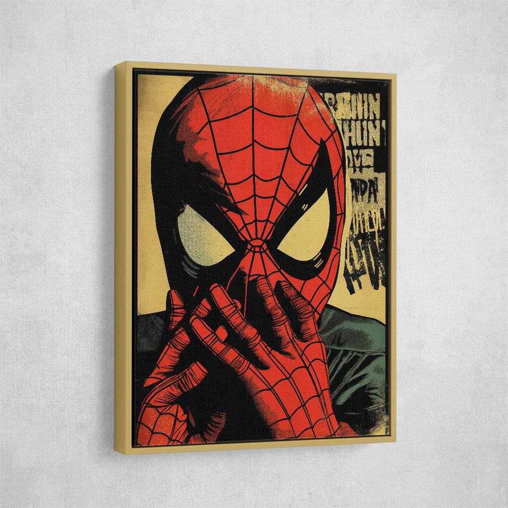 Spiderman Grunge Pop 2 Wall Art Spiderman Grunge Pop 2 Wall Art