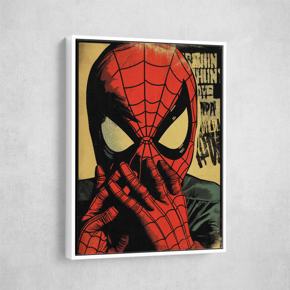 Spiderman Grunge Pop 2 Wall Art Spiderman Grunge Pop 2 Wall Art