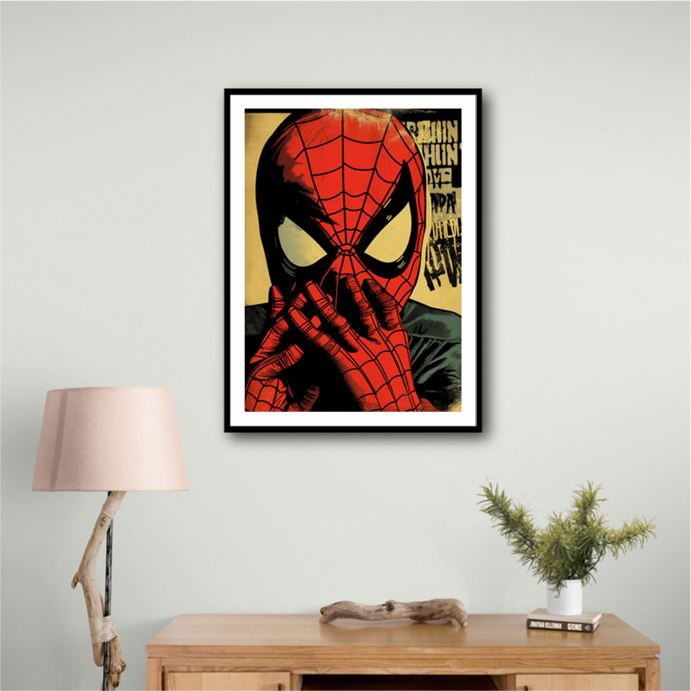 Spiderman Grunge Pop 2 Wall Art Spiderman Grunge Pop 2 Wall Art