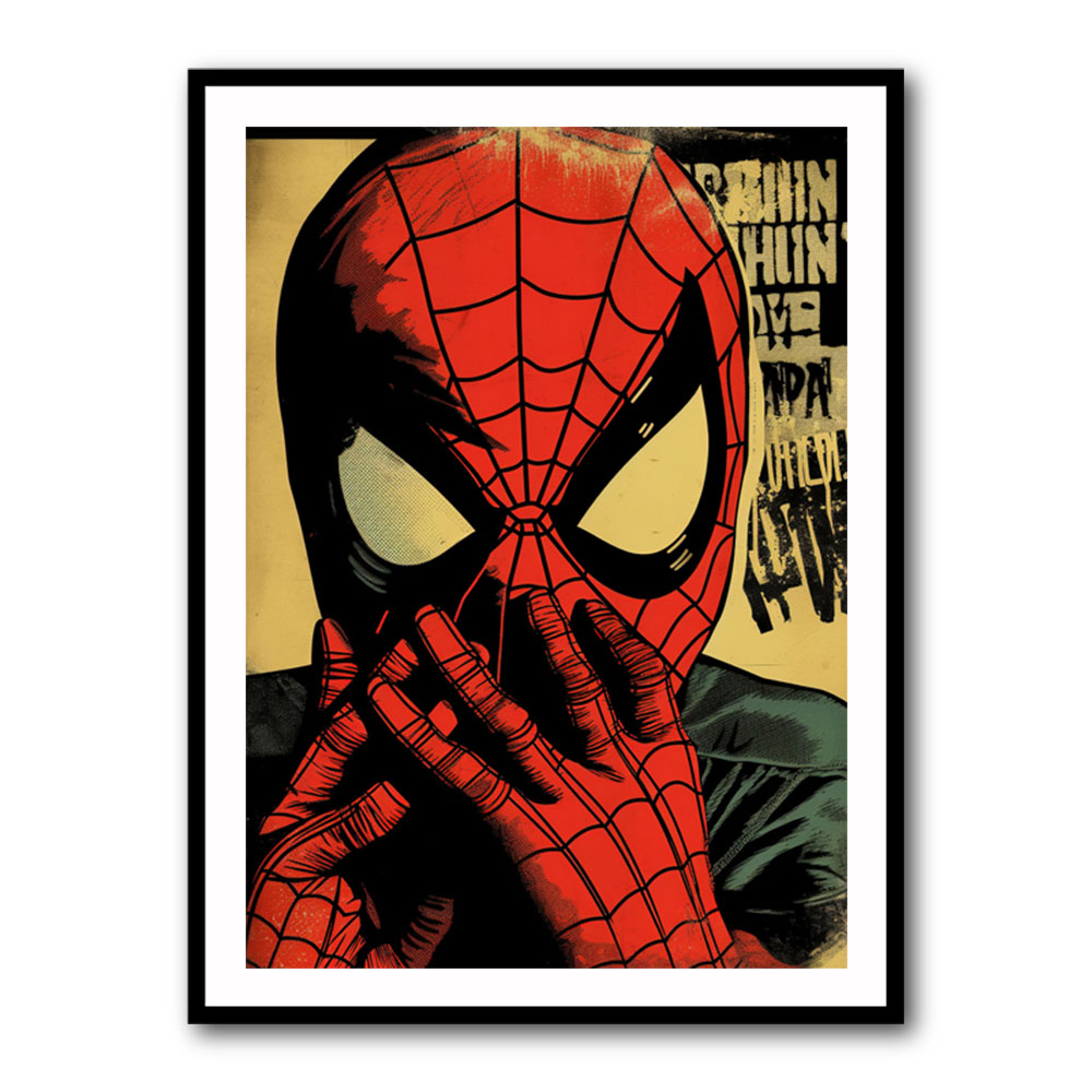 Spiderman Grunge Pop 2 Wall Art Spiderman Grunge Pop 2 Wall Art
