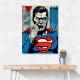 Superman Grunge Pop Wall Art Superman Grunge Pop Wall Art