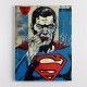Superman Grunge Pop Wall Art Superman Grunge Pop Wall Art