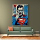 Superman Grunge Pop Wall Art Superman Grunge Pop Wall Art