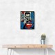 Superman Grunge Pop Wall Art Superman Grunge Pop Wall Art