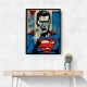 Superman Grunge Pop Wall Art Superman Grunge Pop Wall Art