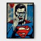 Superman Grunge Pop Wall Art