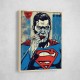 Superman Grunge Pop Wall Art Superman Grunge Pop Wall Art