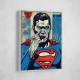 Superman Grunge Pop Wall Art Superman Grunge Pop Wall Art