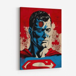 Superman Grunge Pop 1 Wall Art