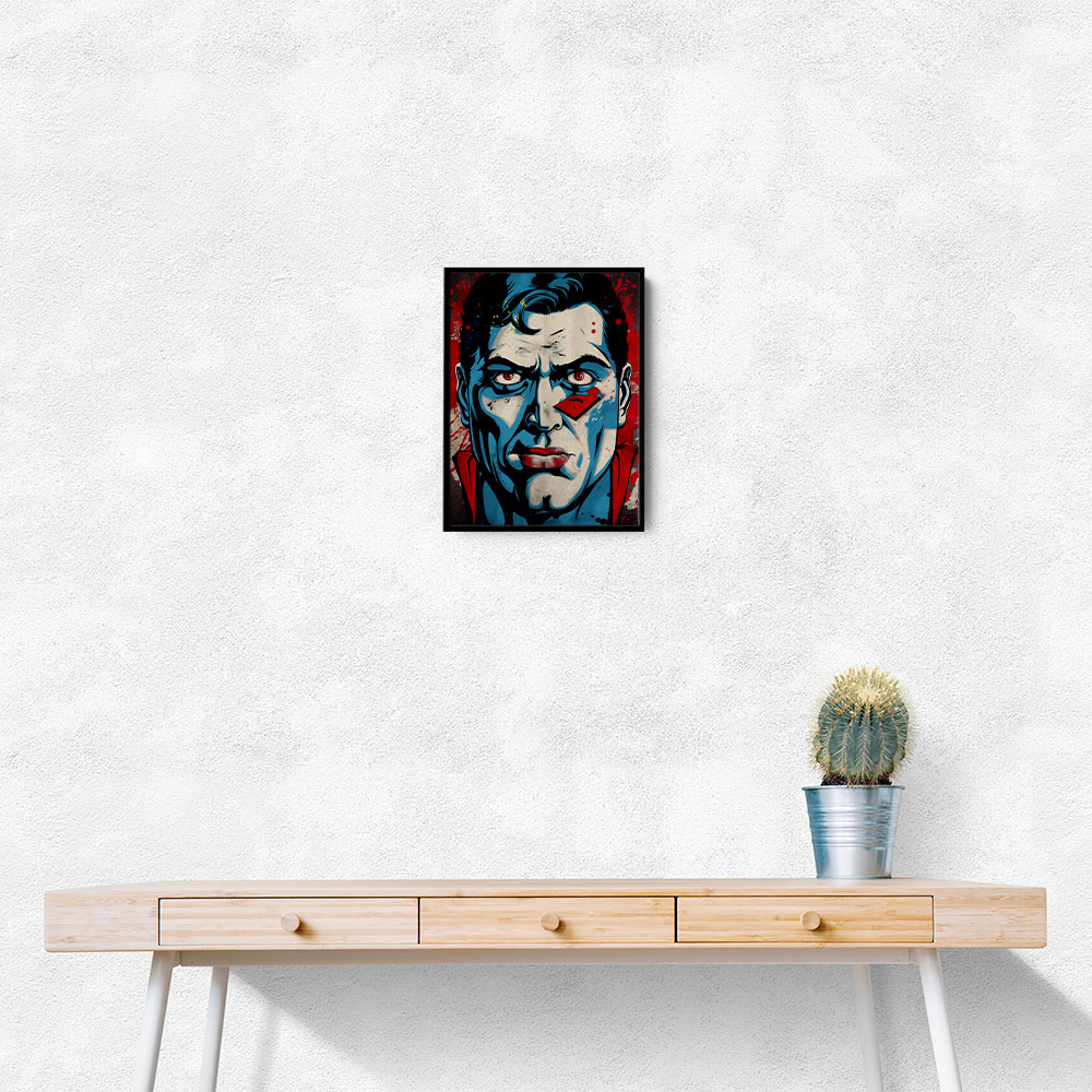 Superman Grunge Pop 2 Wall Art