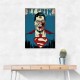 Superman Grunge Pop 3 Wall Art Superman Grunge Pop 3 Wall Art