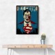 Superman Grunge Pop 3 Wall Art