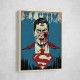 Superman Grunge Pop 3 Wall Art Superman Grunge Pop 3 Wall Art