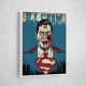 Superman Grunge Pop 3 Wall Art