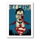 Superman Grunge Pop 3 Wall Art