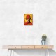 The Flash Grunge Pop Wall Art