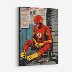 The Flash Grunge Pop 3 Wall Art
